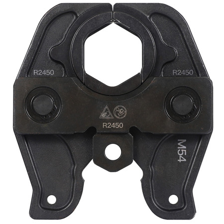 Kudos Trading 54mm M Press Jaw, durable steel pressing tool attachment designed for creating secure and leak-free joints in M-profile plumbing fittings.