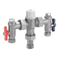 Reliance 22mm Heatguard 4-in-1 TMV3 thermostatic mixing valve designed for precise temperature regulation and safe water control.