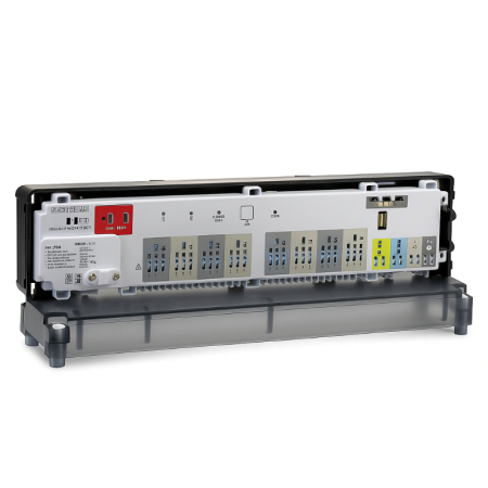 Salus CB500X 5-zone wiring centre extension module designed to expand heating system capacity with reliable connectivity.