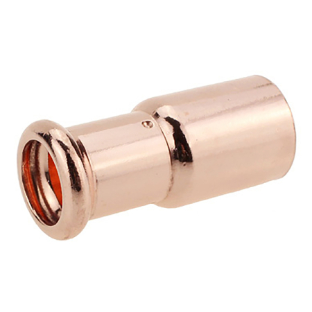 Kudos Trading M Press copper press fitting reducer designed for durable and secure connection between varying pipe diameters.