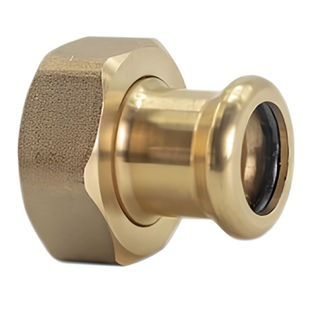 Kudos Trading M Press copper press fitting tap connector for secure and watertight connection between copper pipes and taps.