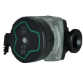 Bastion A‑rated underfloor heating circulator pump, compact black and silver unit with adjustable control for circulating water efficiently.