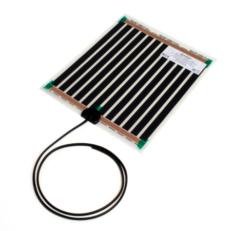 Demista Mirror Heater 300 x 250mm self-adhesive demister pad preventing bathroom mirror fogging, energy-efficient and suitable for most mirror installations.