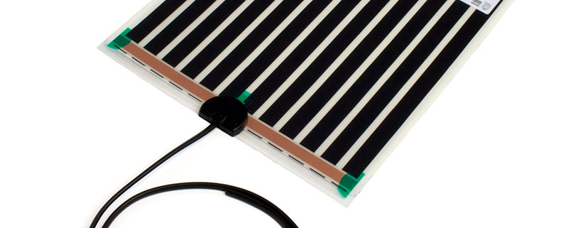 Demista Mirror Heater 300 x 250mm self-adhesive demister pad preventing bathroom mirror fogging, energy-efficient and suitable for most mirror installations.