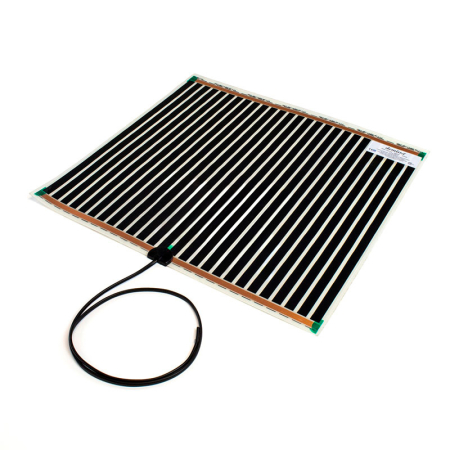 Demista Mirror Heater 500 x 530mm self-adhesive demister pad preventing bathroom mirror fogging, energy-efficient and suitable for most mirror installations.