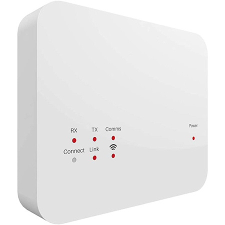 Heatmiser Boost repeater for Neo and RF series, signal range extender ensuring reliable wireless control of underfloor heating systems.