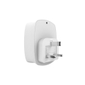 Heatmiser NeoPlug smart plug for remote appliance control, compatible with Neo system for efficient underfloor heating management.
