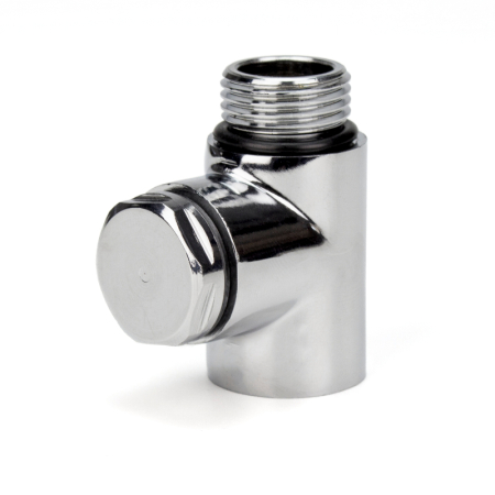 Kudos Trading towel rail dual fuel tee, providing efficient electric heating and compatibility with central heating systems