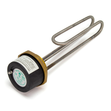 11″ Tesla incoloy immersion heater element for water heating.