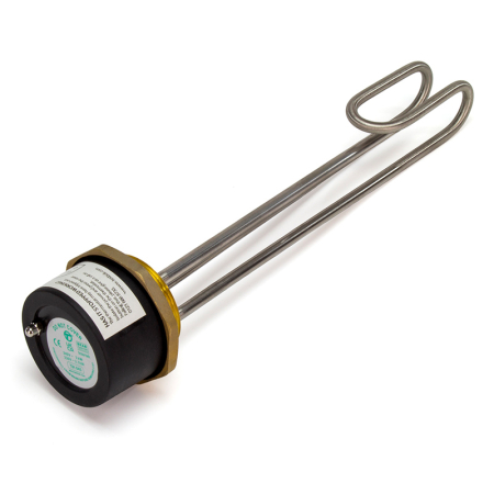 14″ Tesla incoloy immersion heater element for water heating.