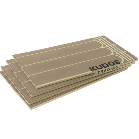 Water underfloor heating insulated cement overlay boards high-strength thermal panels providing insulation, heat retention, and stable surface for tiled or finished floors.
