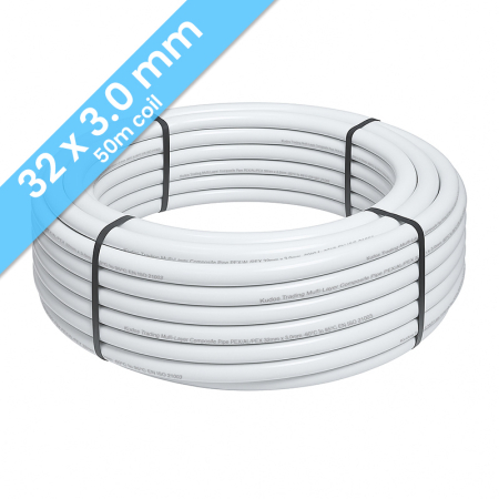 PEX/AL/PEX 30 x 3.0 mm multi layer composite pipe 50m coil