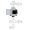 Wilo 25/6-43/ A‑rated self‑controlled pump for underfloor heating systems, with silver‑black body and white control housing.
